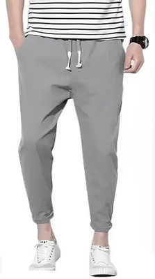 mahankmk Self Design Men Grey Track Pants