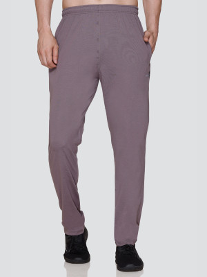 Zeffit Solid Men Silver Track Pants