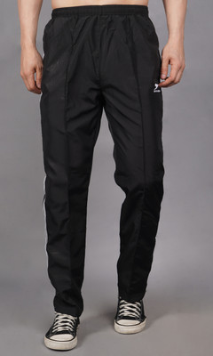 Shiv Naresh Solid Men Black, Light Blue Track Pants