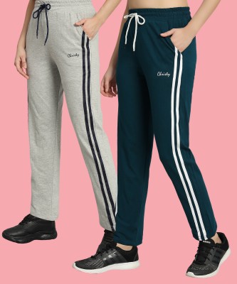 SYDNEY HILLS Striped Women Multicolor Track Pants