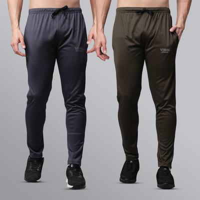 MACK JONNEY Solid Men Multicolor Track Pants
