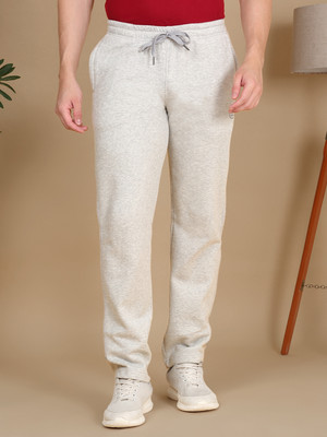 SWEET DREAMS Solid Men Grey Track Pants