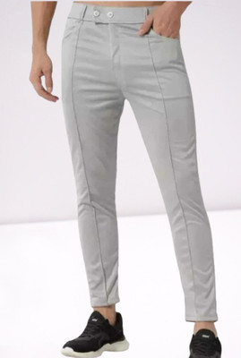 Nitya TrackP Solid Men Grey Track Pants