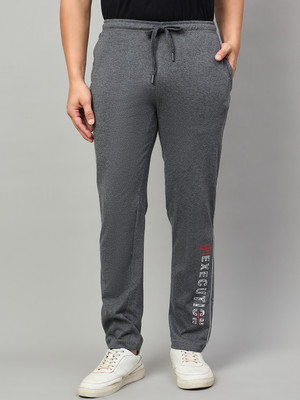 DUKE Printed Men Grey Track Pants