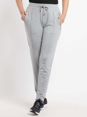 Status Quo Solid Women Grey Track Pants