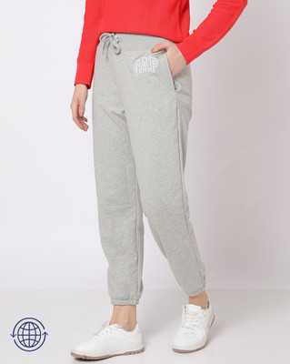GAP Self Design Women Grey Track Pants