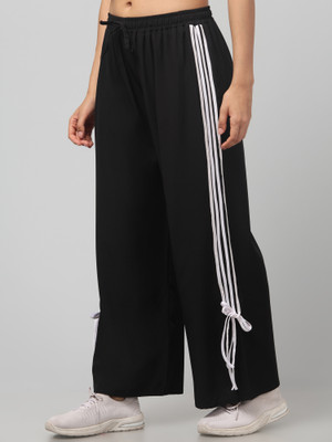 HR FASHION Loose Fit Women Black Trousers