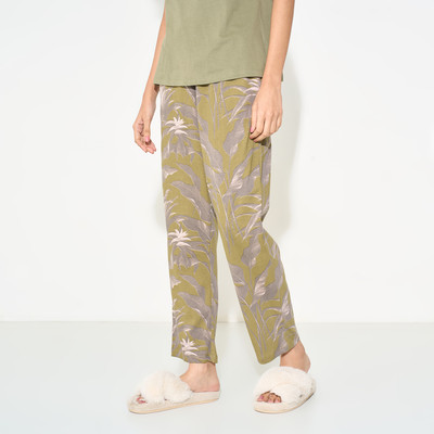 Dreamz by Pantaloons Printed Women Green Track Pants