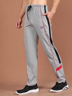 VIMAL JONNEY Striped Men Grey Track Pants