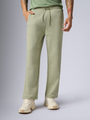 XYXX Pulse Cotton Sweatpants Solid Men Grey Track Pants