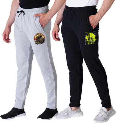 Kartblack Solid Men Multicolor Track Pants