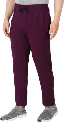 Guide Solid Men Purple Track Pants