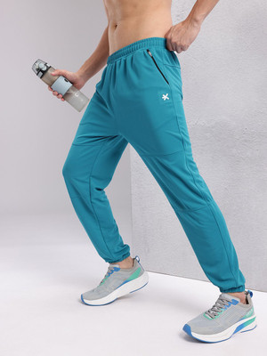HRX by Hrithik Roshan Solid Men Blue Track Pants