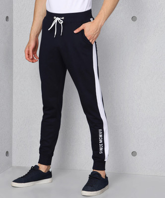 METRONAUT Solid Men Dark Blue Track Pants