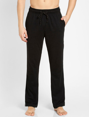 JOCKEY Solid Men Black Track Pants