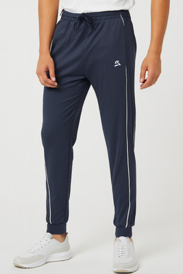 HILL7 Solid Men Blue Track Pants