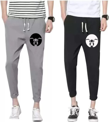 mfb Graphic Print Men Multicolor Track Pants