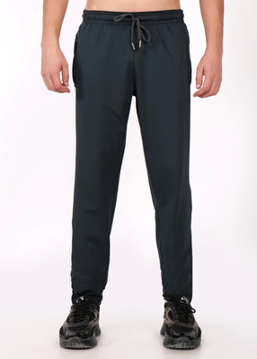VASTRAM Solid Men Black Track Pants