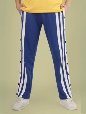 WEARDUDS Self Design Men Dark Blue Track Pants