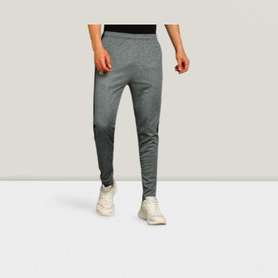 Qalm Brothers Solid Men Grey Track Pants