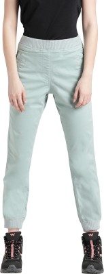 Wildcraft Solid Women Green Track Pants