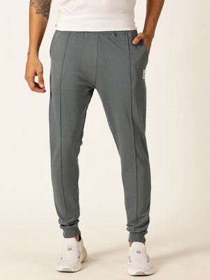 Thomas Scott Solid Men Grey Track Pants