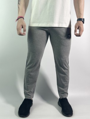 COZYCOVE Solid Men Grey Track Pants