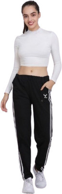 HARSHITA MART Printed Women Black Track Pants