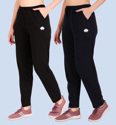 GAA Solid, Printed Women Black, Grey Track Pants