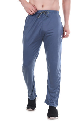 NAVII CLOTHING Solid Men Blue Track Pants