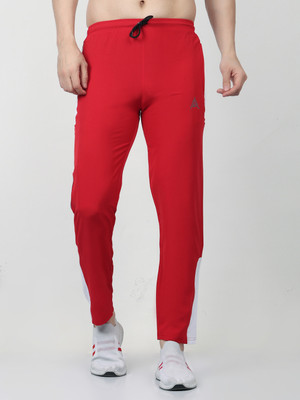 ARMNWEAR Solid Men Red Track Pants
