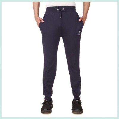 FABSTIEVE Solid, Striped Men Dark Blue Track Pants