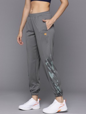 HRX by Hrithik Roshan Solid Women Grey Track Pants