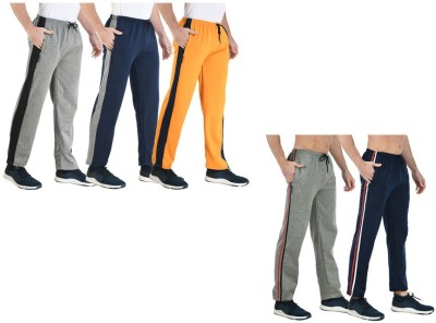 IndiWeaves Colorblock Men Multicolor Track Pants