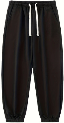 Daphne Maurier Solid Women Black Track Pants