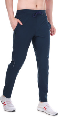 RENESSA SPORTS Solid Men Blue Track Pants