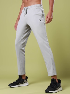 TECHNOSPORT Solid Men White Track Pants