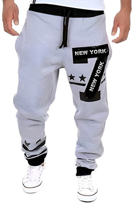 Trendyz Printed Men Grey Track Pants