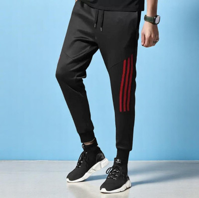 LALWANI BROTHERS Striped Men Red Track Pants