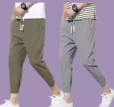 Mehmeti Solid Men Multicolor Track Pants