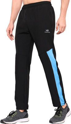 Wiredblast Colorblock Men Black Track Pants
