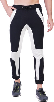 Wild Magic Printed Men Black Track Pants