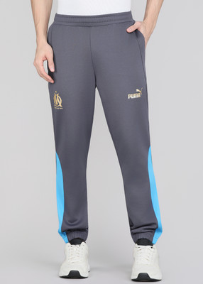PUMA Printed Men Grey Track Pants