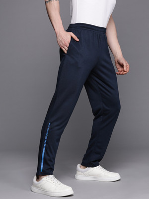 HRX by Hrithik Roshan Solid Men Blue Track Pants