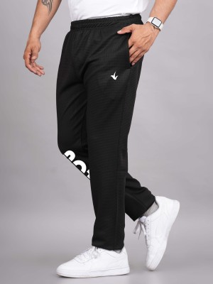 seri choice Printed Men Black Track Pants