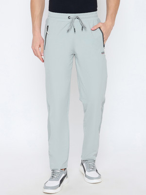 DUKE Solid Men Grey Track Pants