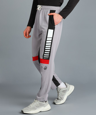 GNOCKFACE Solid Men Grey Track Pants