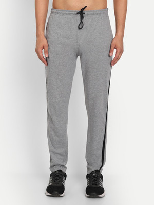 TT Solid Men Grey Track Pants