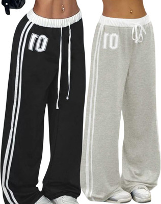 Clothmaster Striped Women Multicolor Track Pants