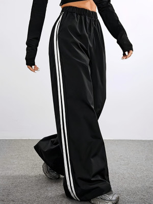 Dockstreet Solid Women White Track Pants